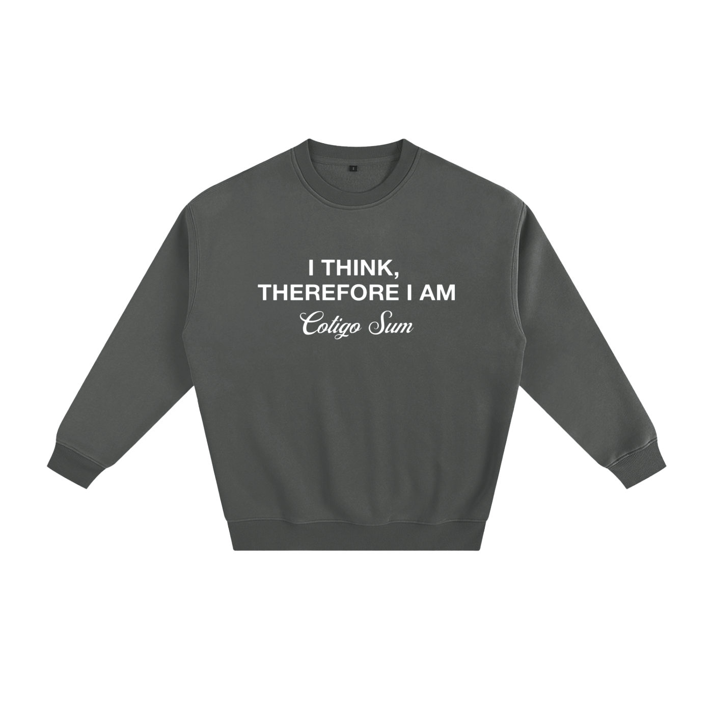 I think, therefore I am - Fleeced Sweatshirt